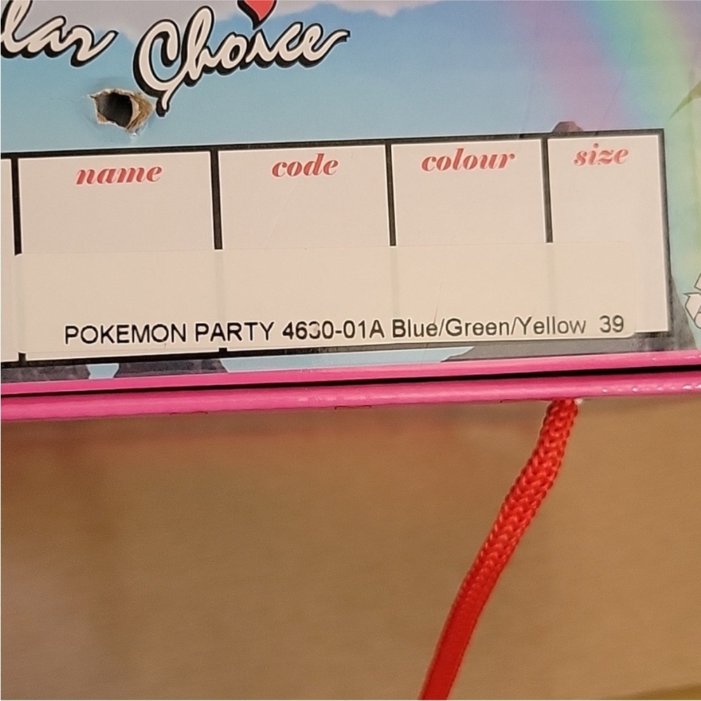 Ultra Rare Irregular Choice Pokémon Party Heels Size EU 39 - Picture 4 of 5